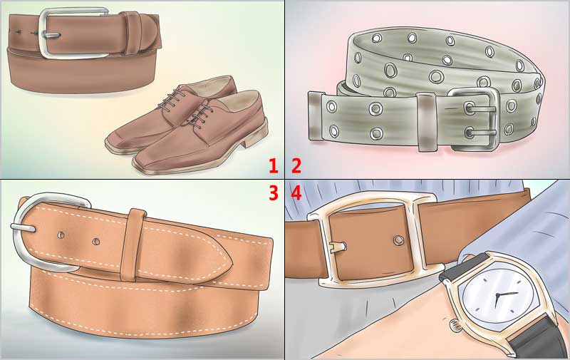 how to match belts style