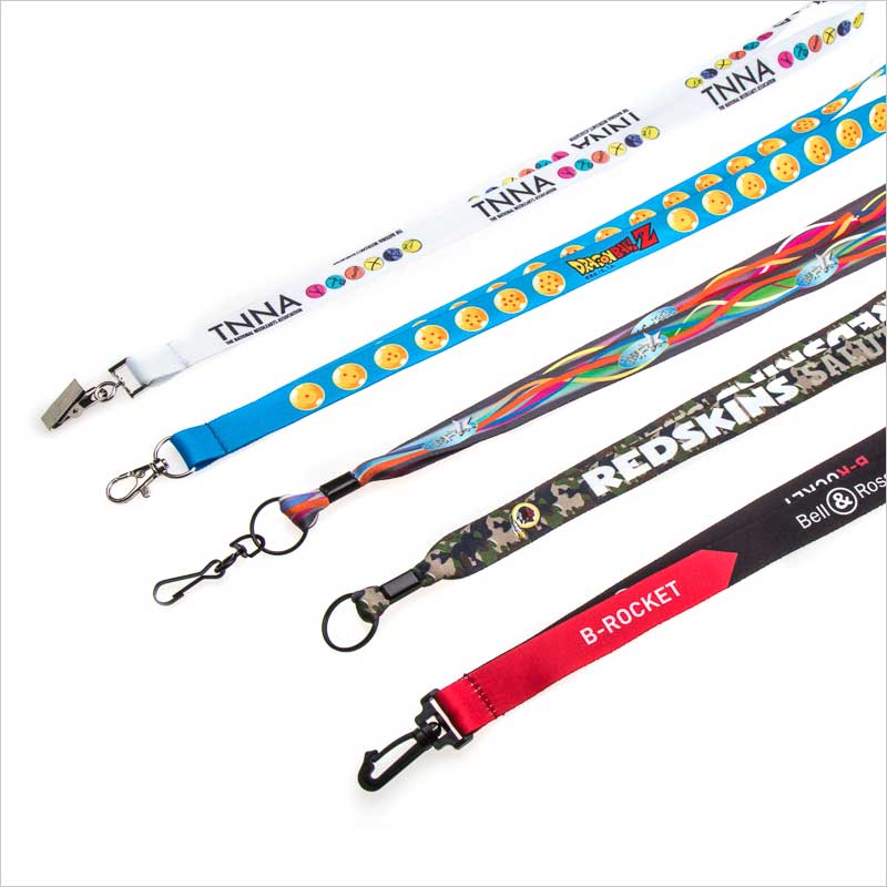Quality cheap personalized colored lanyards