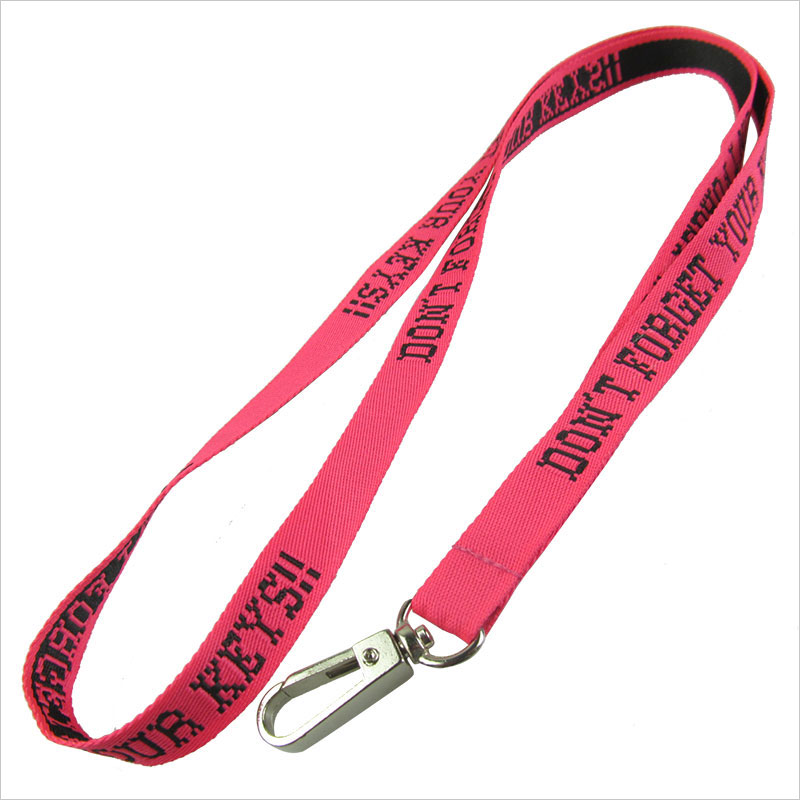 Custom quality cheap embroidered lanyards