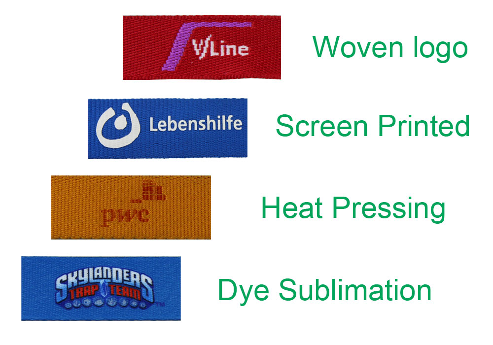 suitcase straps logo printing process
