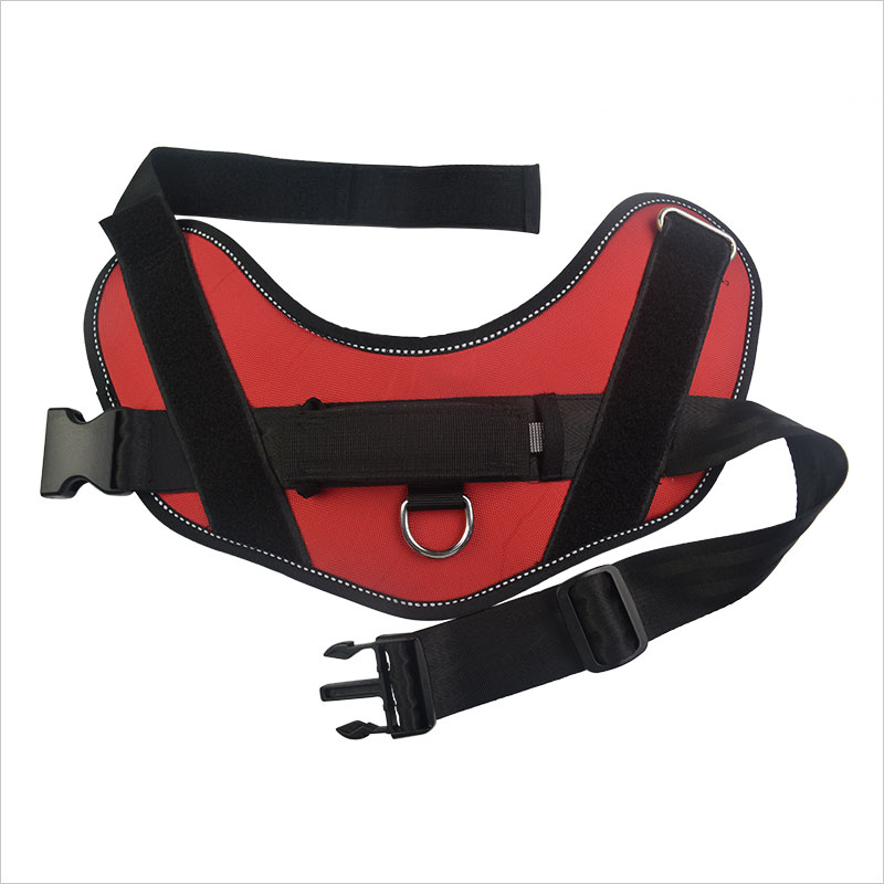 color dog training harness with handle