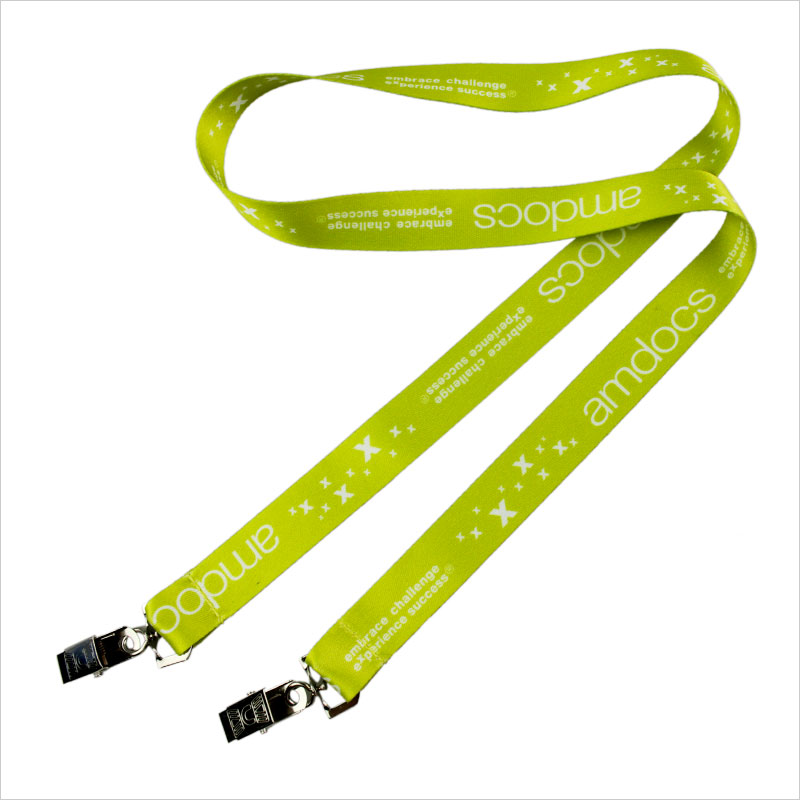 two clips lanyards
