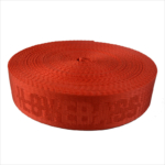 Quality Red Polyester Jacquard Webbing