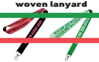 woven lanyards logo personalized