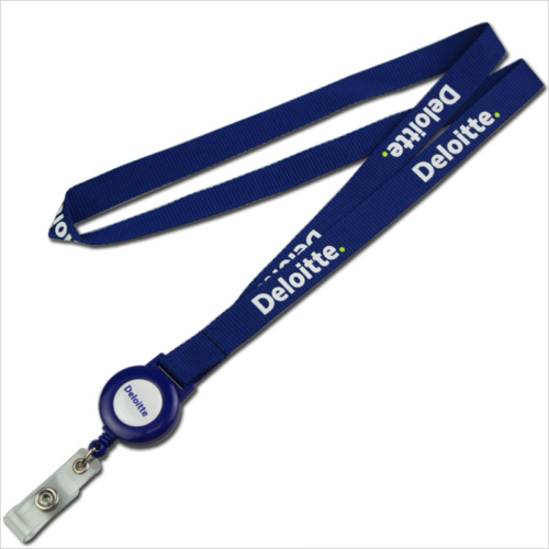 Retractable conference lanyards for name tags
