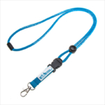 Wholesales round woven safety lanyards
