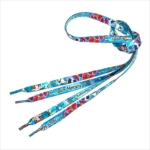 cheap custom polyester colored shoelaces for sneakers
