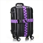 Customize personalised 2 ways lockable luggage straps