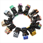 Color printing weighing combination lock suitcase belt